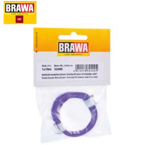 Flexible Decoder Wire, 0.05 mm², Violett <br> BR32400