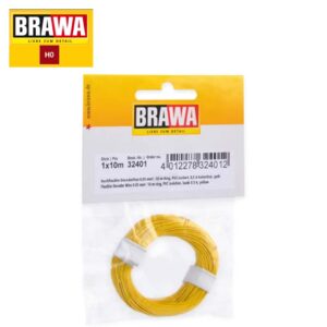 Flexible Decoder Wire, 0.05 mm², yellow <br> BR32401
