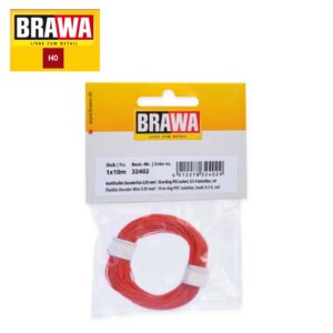 Flexible Decoder Wire, 0.05 mm², red <br> BR32402