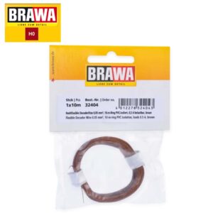 Flexible Decoder Wire, 0.05 mm², brown <br> BR32404