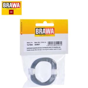 Flexible Decoder Wire, 0.05 mm², gray <br> BR32407