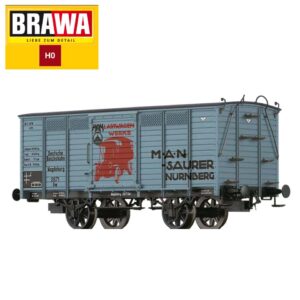 Covered Freight Car Gw "MAN" DRG <br> BR48036