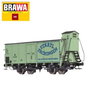 Covered Freight Car G10 "Staatl. Fachingen" DB <br> BR49876