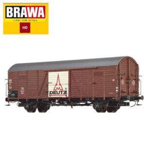 Covered Freight Car Glt23 "Deutz Traktoren" DB <br> BR50487