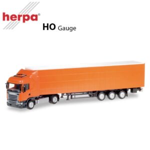 Scania R Highline Curtain Canvas Semitrailer, Unprinted <br> H307451