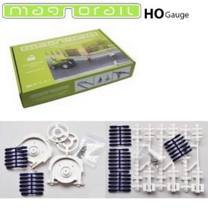 Magnorail BS-2 - Expert Starter Kit + 8 vehicle sliders for HO <br> MRBS2