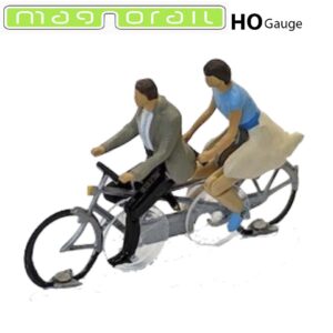 Magnorail Cyclist Couple On Tandem  <br> MRKRKKd2