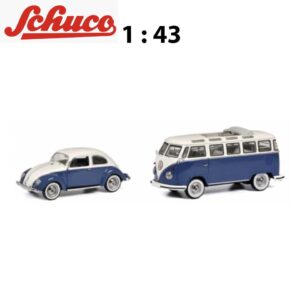 Volkswagen Beetle and a VW T1 Samba Bus <br> S450269300