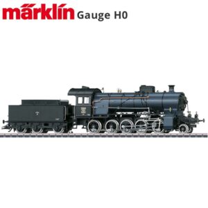 Class C 5/6 "Elephant" Steam Locomotive with a Tender