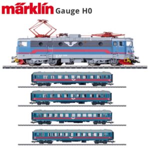 Class Rc 6 Electric Locomotive & Passanger Cars Set